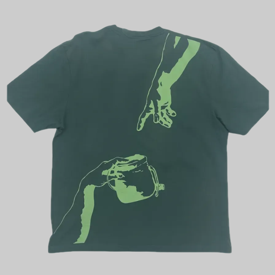'Pass the chalk' T-shirt (Green)